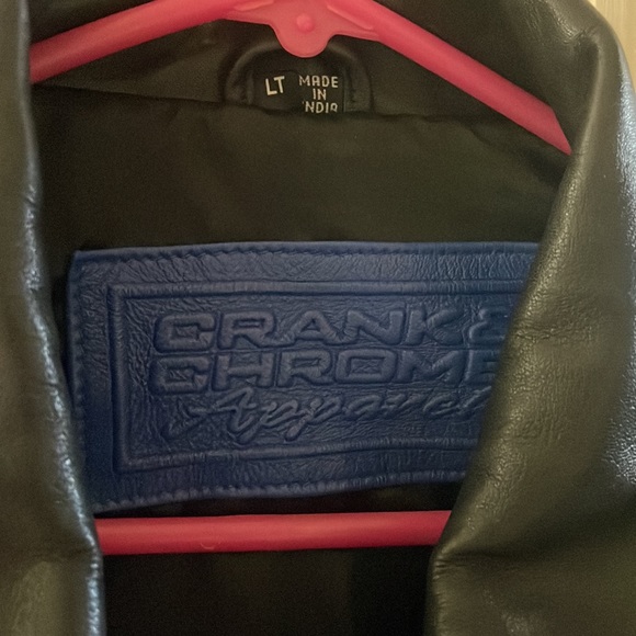 CRANK & CHROME LEATHER COAT - Picture 3 of 8